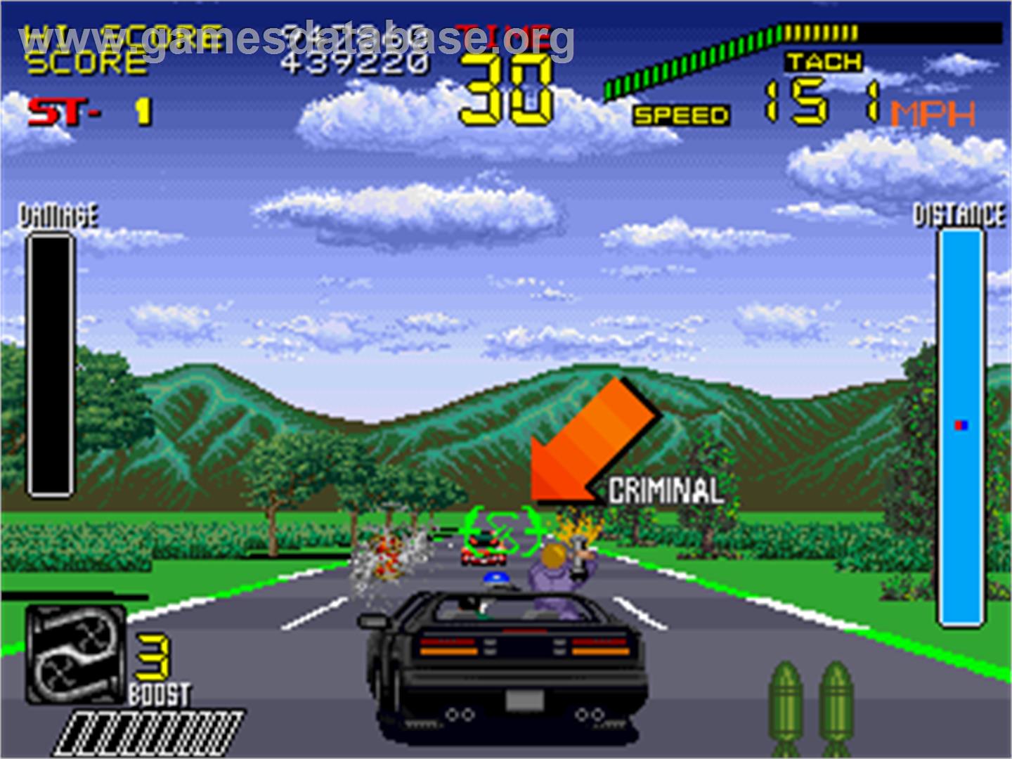 Super Special Criminal Investigation - Arcade - Artwork - In Game