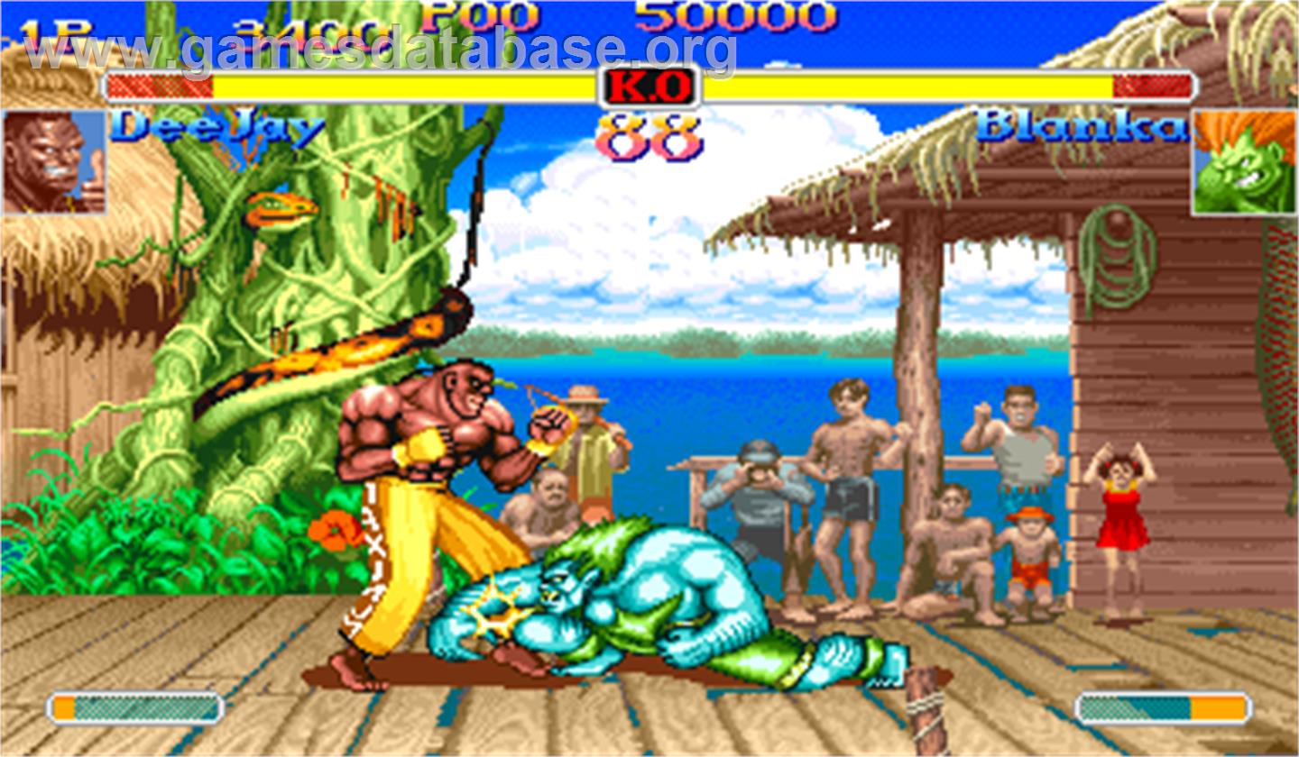 Super Street Fighter II X: Grand Master Challenge - Arcade - Artwork - In Game