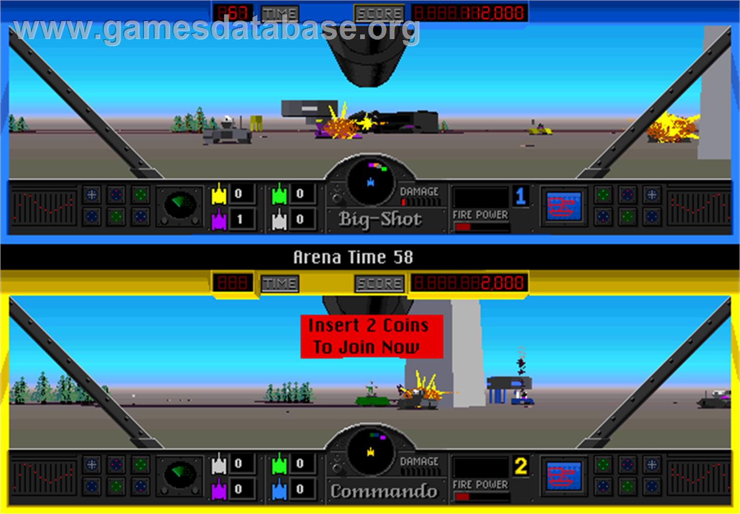 Tank Battle - Arcade - Artwork - In Game