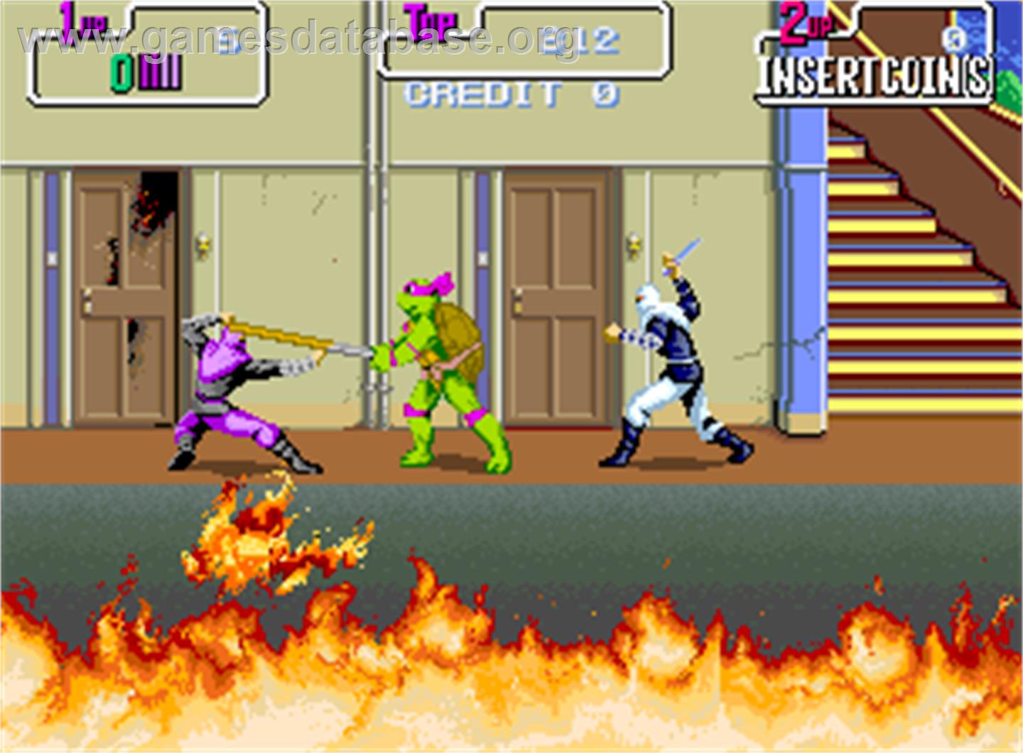 Teenage Mutant Hero Turtles - Arcade - Artwork - In Game