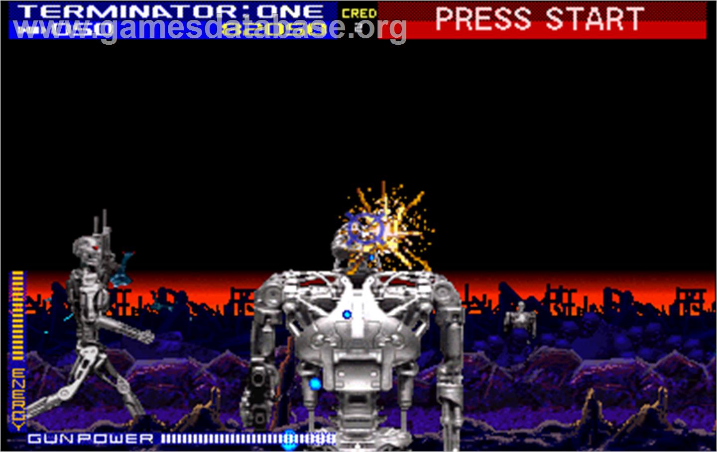 Terminator 2 - Judgment Day - Arcade - Artwork - In Game