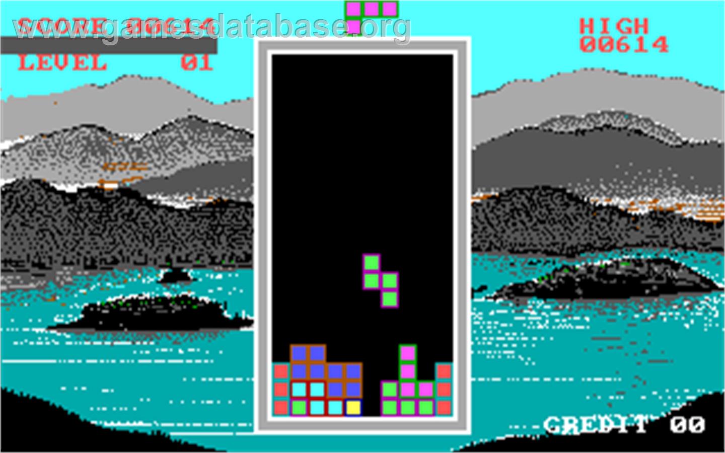 Tetris - Arcade - Artwork - In Game