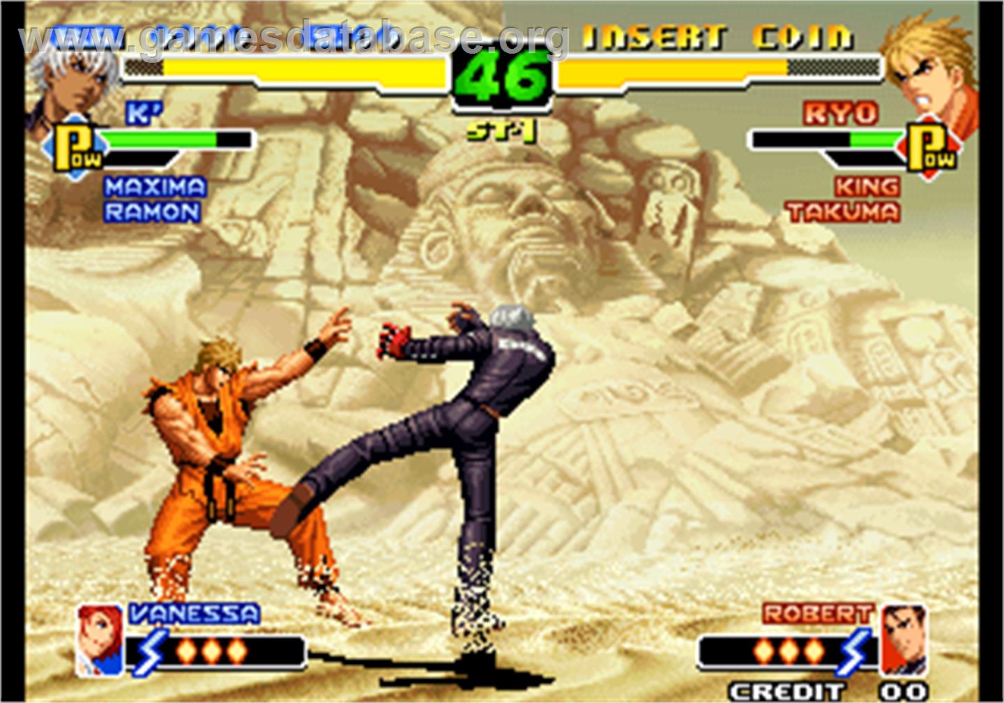 The King of Fighters 2000 - Arcade - Artwork - In Game