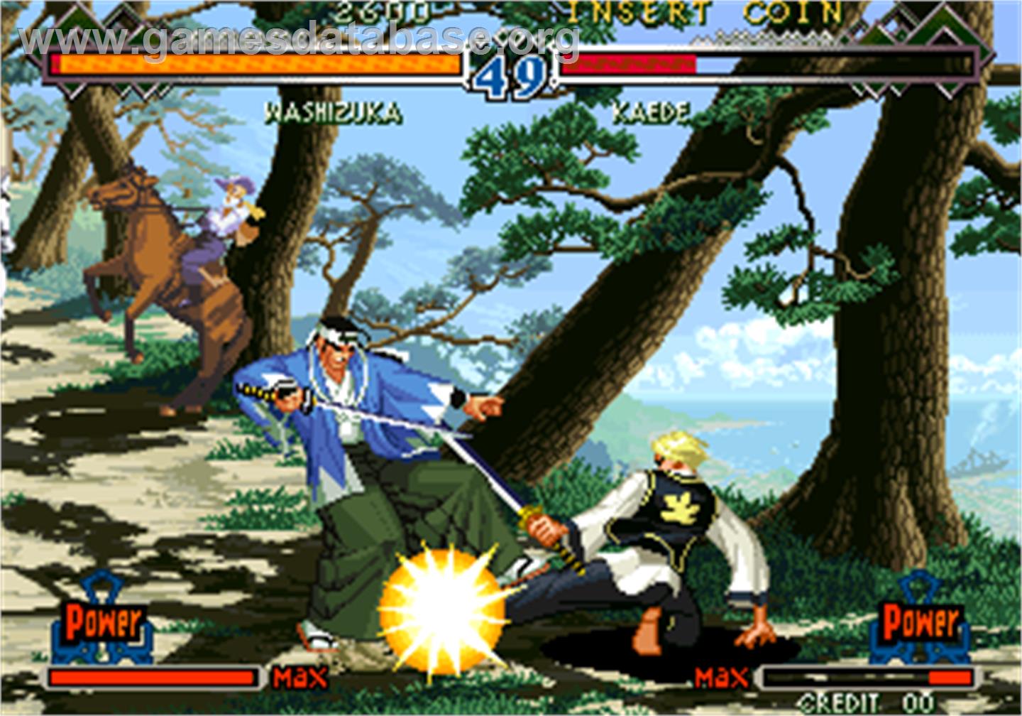 The Last Blade 2 / Bakumatsu Roman - Dai Ni Maku Gekka no Kenshi - Arcade - Artwork - In Game