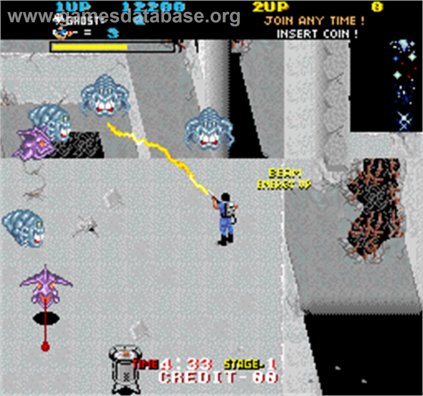 The Real Ghostbusters - Arcade - Artwork - In Game