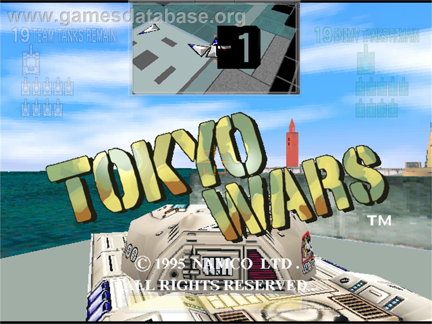 Tokyo Wars - Arcade - Artwork - In Game