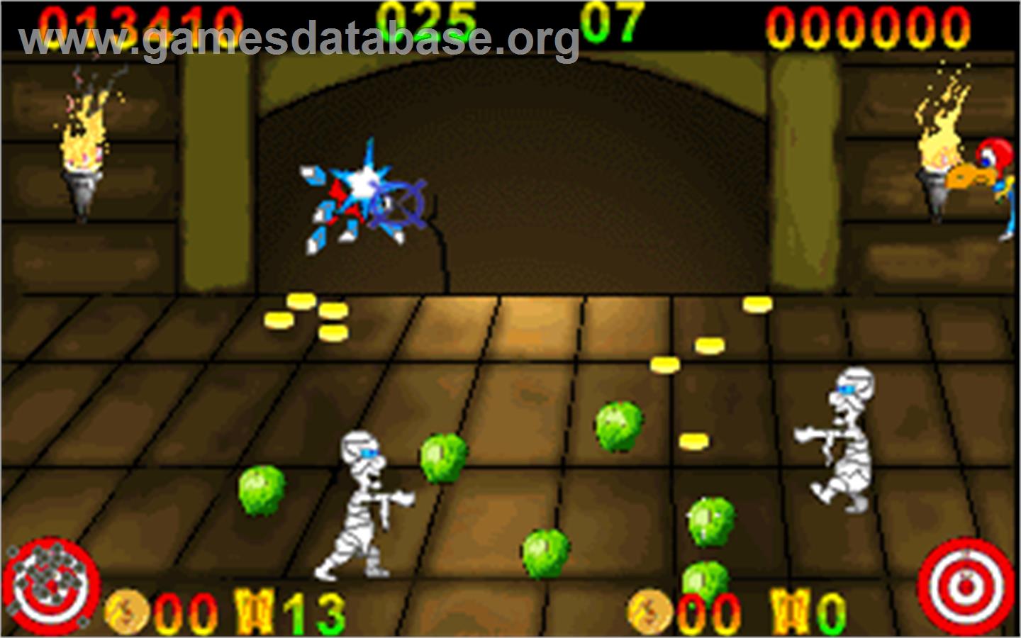 Tut's Tomb - Arcade - Artwork - In Game