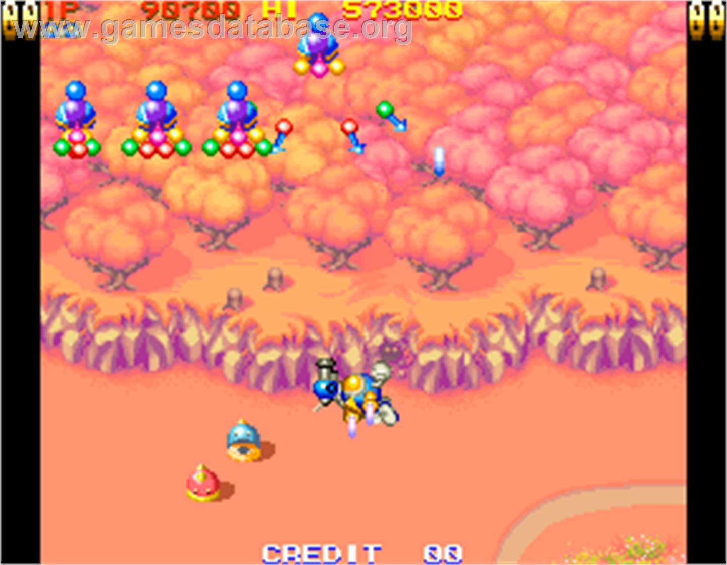 Twin Bee Yahhoo! - Arcade - Artwork - In Game