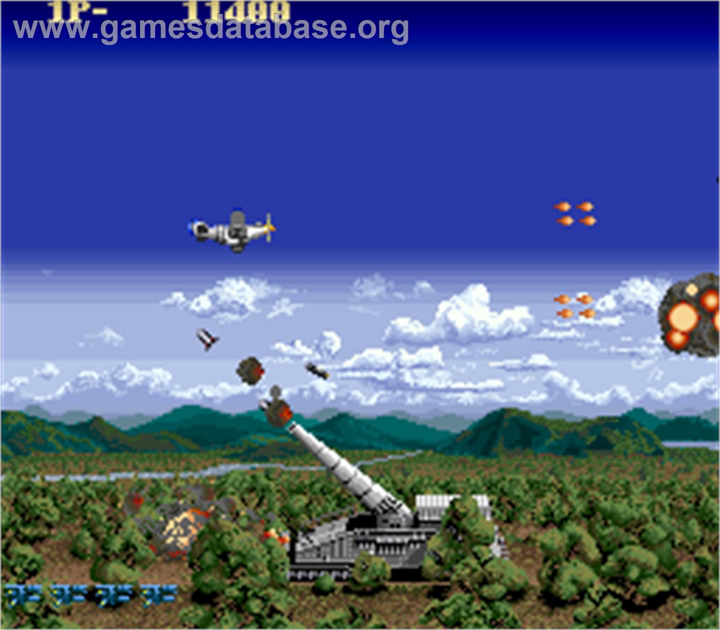 US AAF Mustang - Arcade - Artwork - In Game
