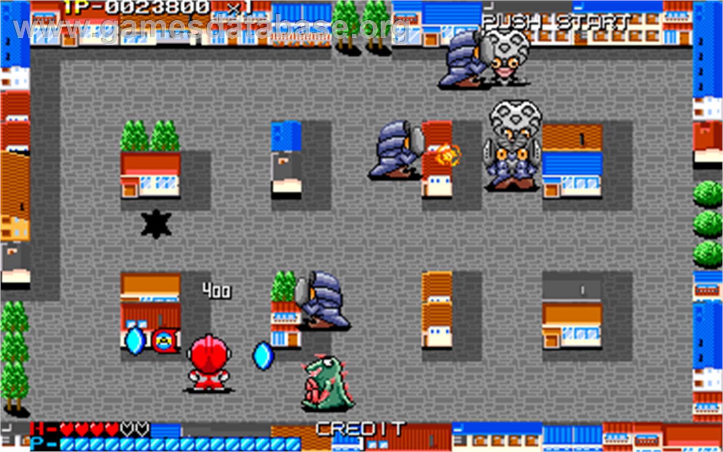 Ultraman Club - Tatakae! Ultraman Kyoudai!! - Arcade - Artwork - In Game