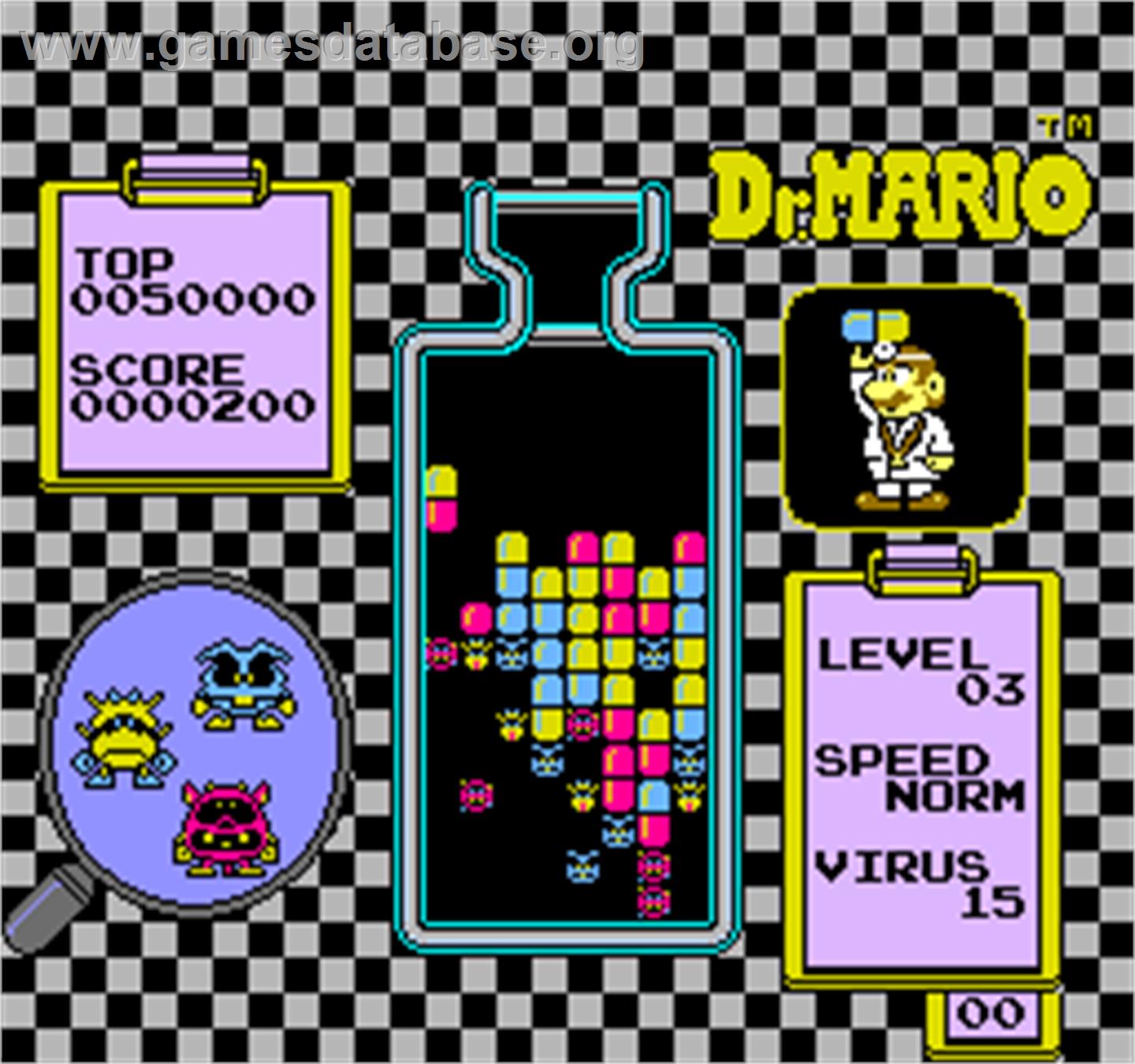 Vs. Dr. Mario - Arcade - Artwork - In Game