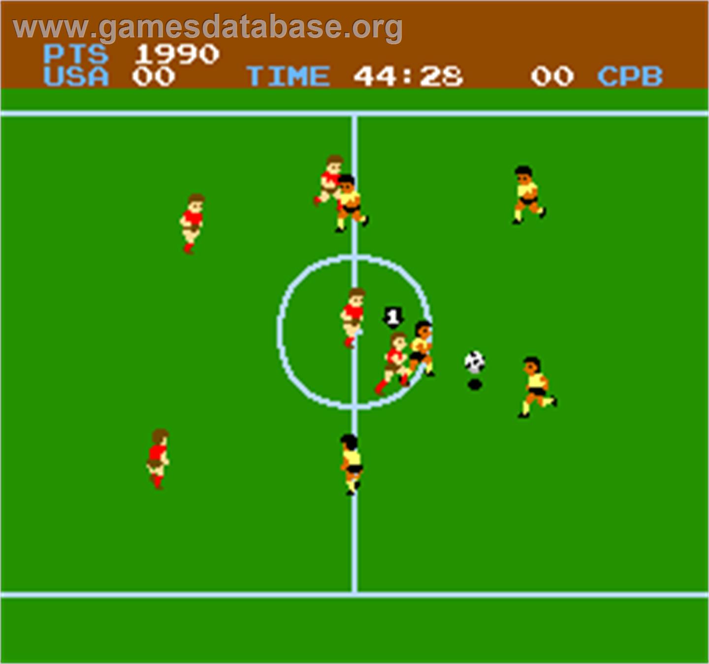 Vs. Soccer - Arcade - Artwork - In Game