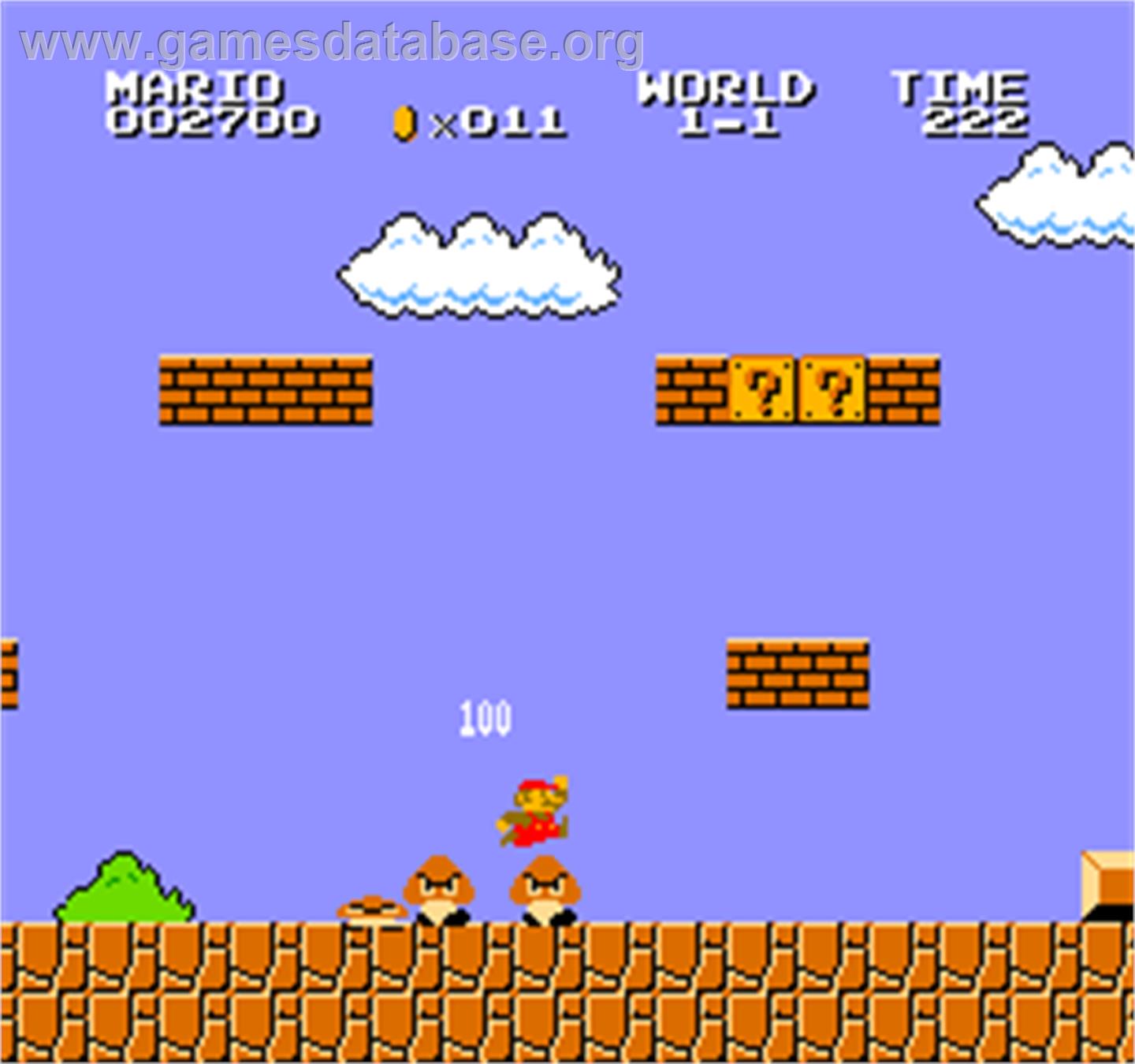 Vs. Super Mario Bros. - Arcade - Artwork - In Game