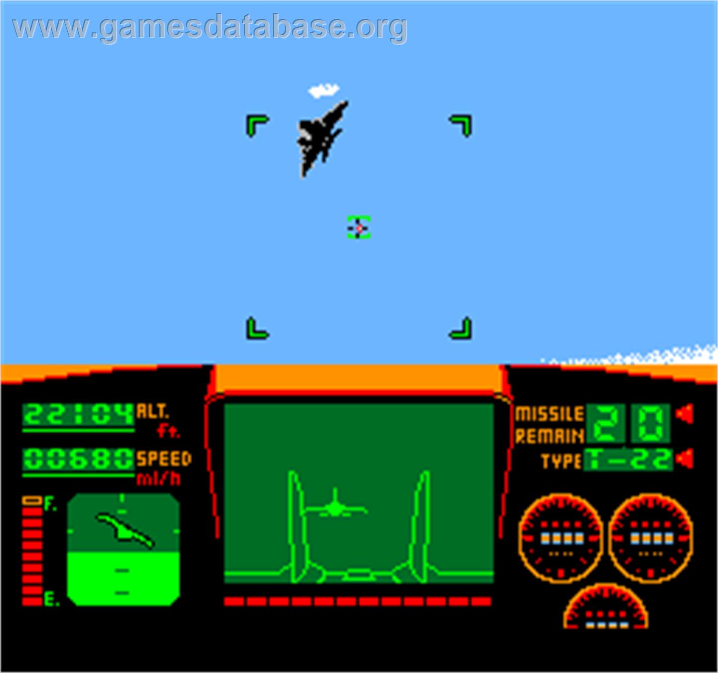 Vs. Top Gun - Arcade - Artwork - In Game