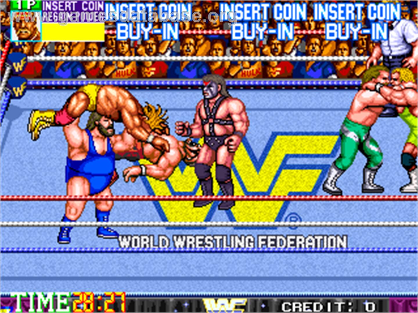 WWF WrestleFest - Arcade - Artwork - In Game