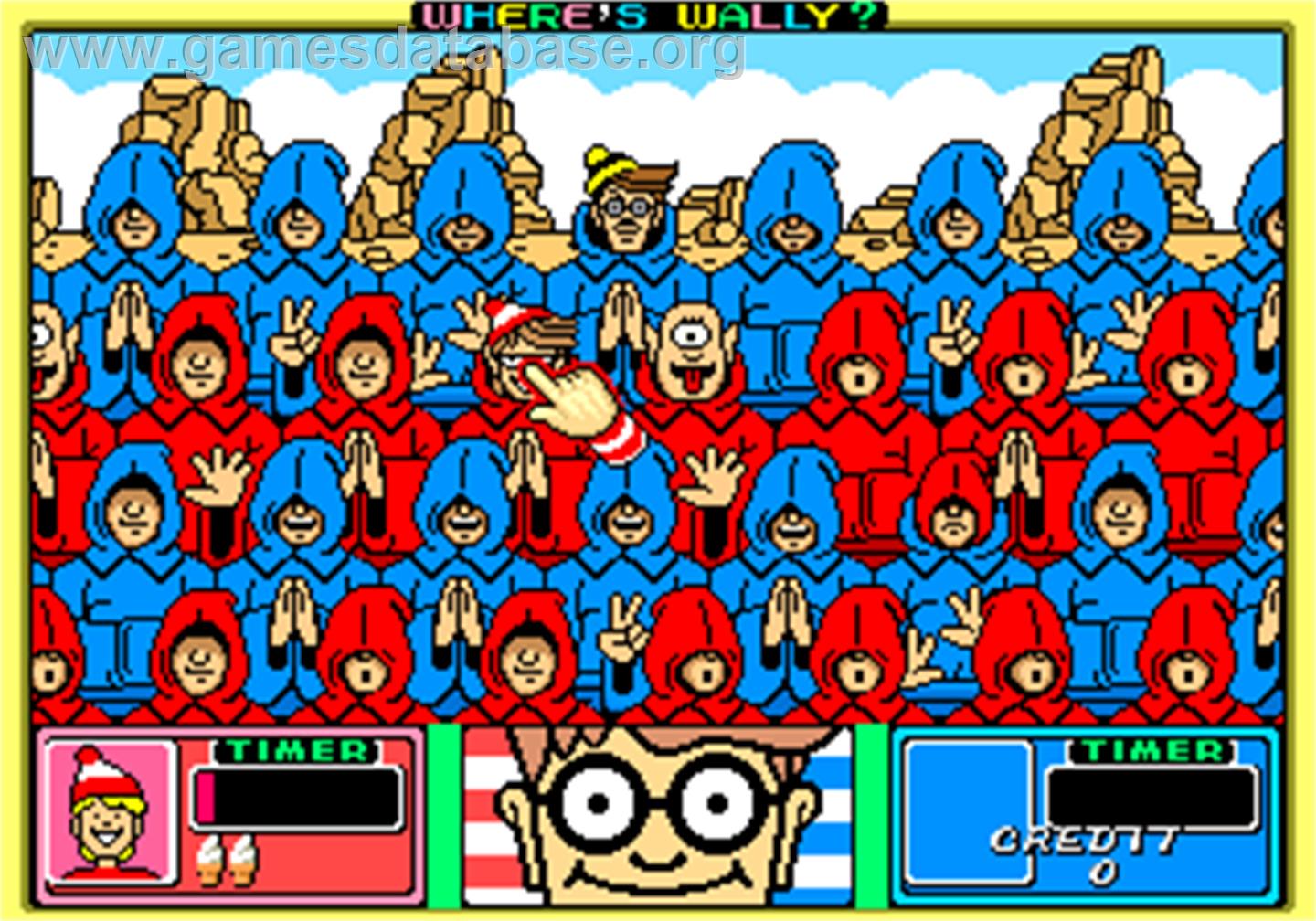 Wally wo Sagase! - Arcade - Artwork - In Game