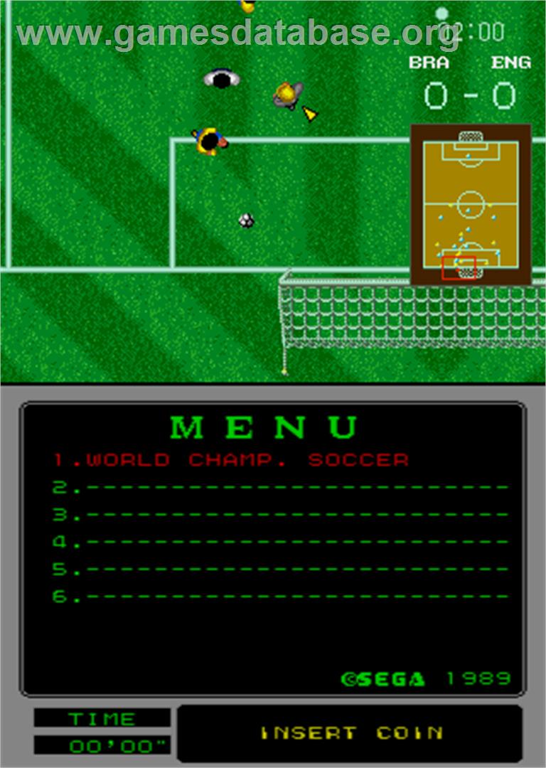 World Championship Soccer - Arcade - Artwork - In Game