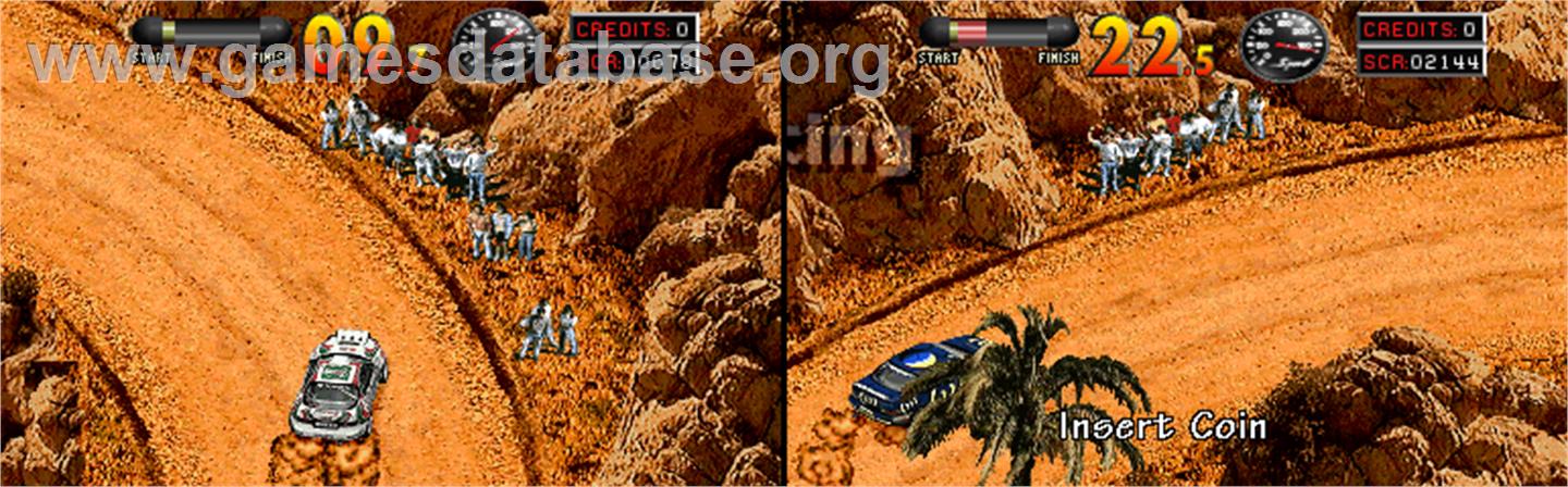 World Rally 2: Twin Racing - Arcade - Artwork - In Game