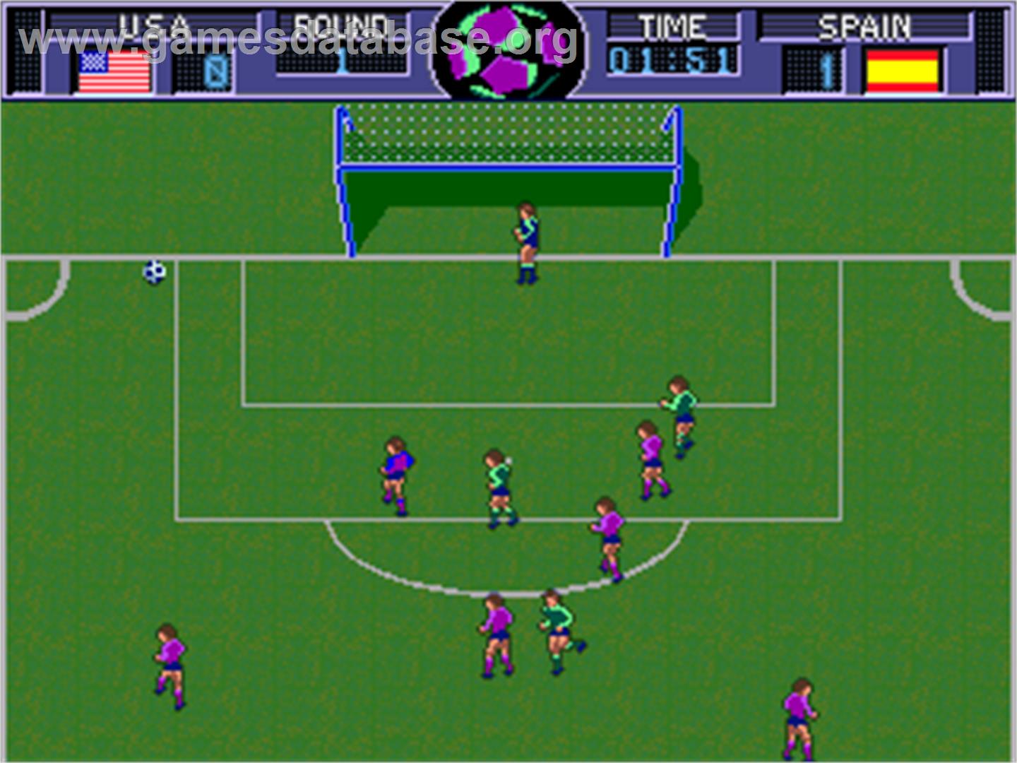 World Soccer Finals - Arcade - Artwork - In Game