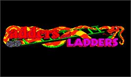 Title screen of Adders and Ladders on the Arcade.