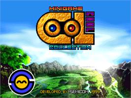 Title screen of Cool Minigame Collection on the Arcade.