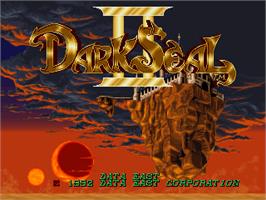 Title screen of Dark Seal 2 on the Arcade.