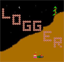 Title screen of Logger on the Arcade.