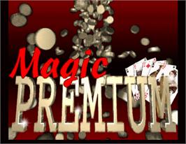 Title screen of Magic Premium on the Arcade.