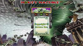 Title screen of Money Machine on the Arcade.