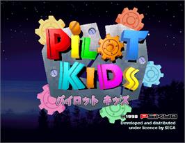 Title screen of Pilot Kids on the Arcade.