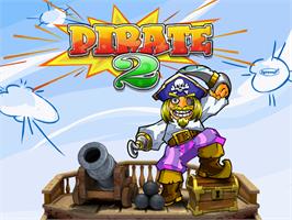 Title screen of Pirate 2 on the Arcade.