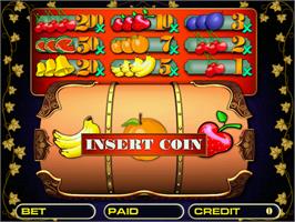 Title screen of Roll Fruit on the Arcade.
