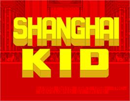 Title screen of Shanghai Kid on the Arcade.