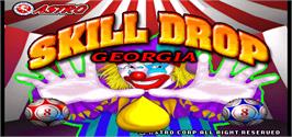 Title screen of Skill Drop Georgia on the Arcade.