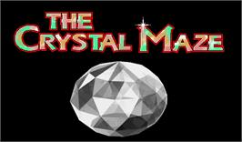 Title screen of The New Crystal Maze Featuring Ocean Zone on the Arcade.