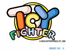 Title screen of Toy Fighter on the Arcade.