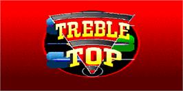 Title screen of Treble Top on the Arcade.