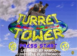 Title screen of Turret Tower on the Arcade.