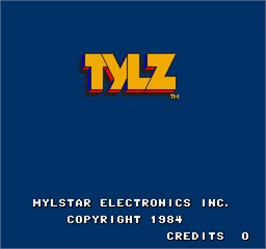 Title screen of Tylz on the Arcade.