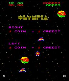 Title screen of Vega on the Arcade.