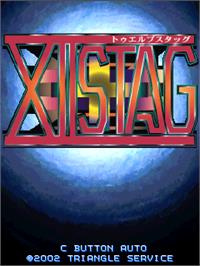 Title screen of XII Stag on the Arcade.