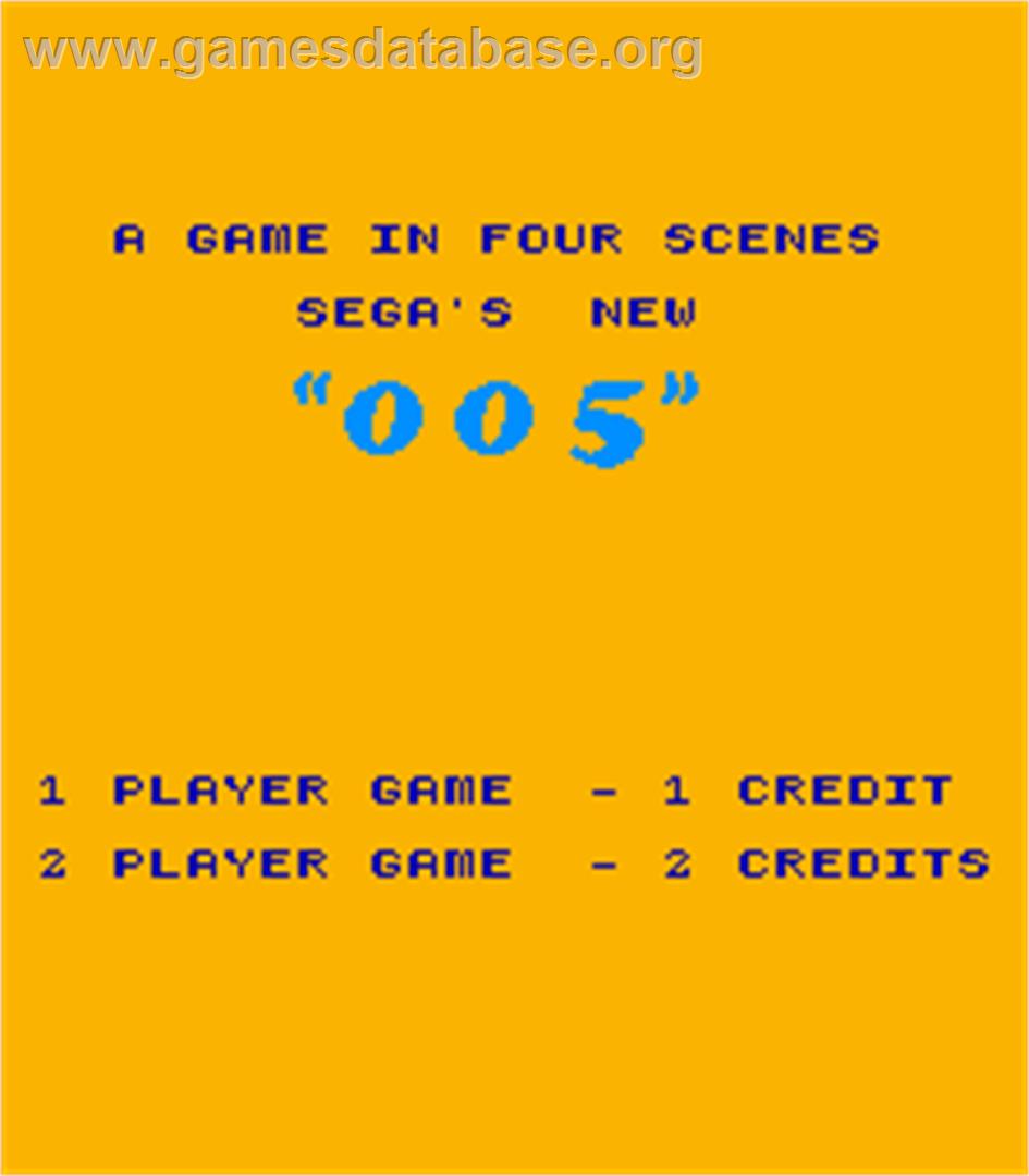 005 - Arcade - Artwork - Title Screen