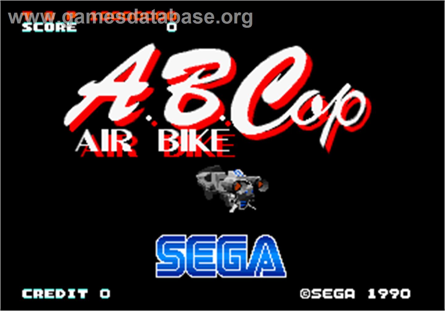 A.B. Cop - Arcade - Artwork - Title Screen
