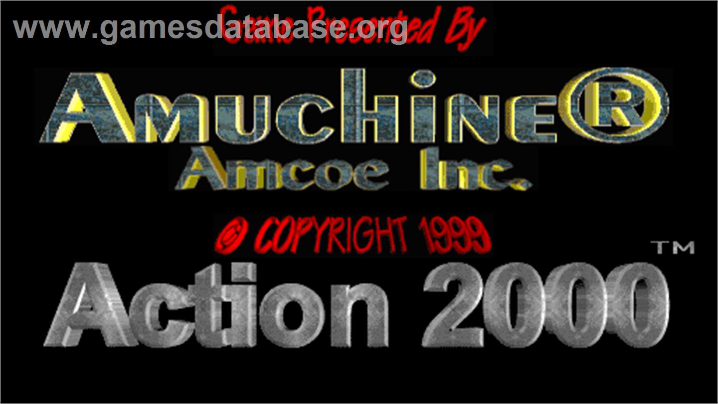 Action 2000 - Arcade - Artwork - Title Screen