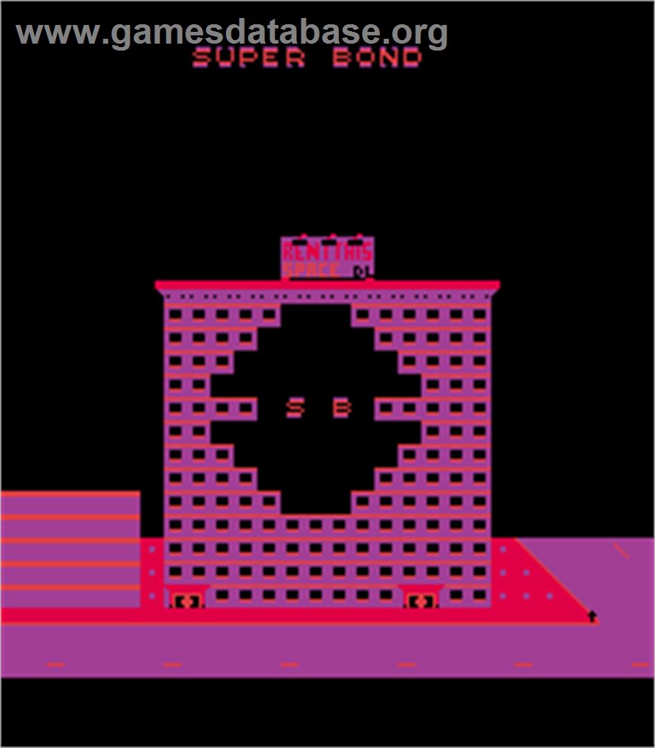 Agent Super Bond - Arcade - Artwork - Title Screen