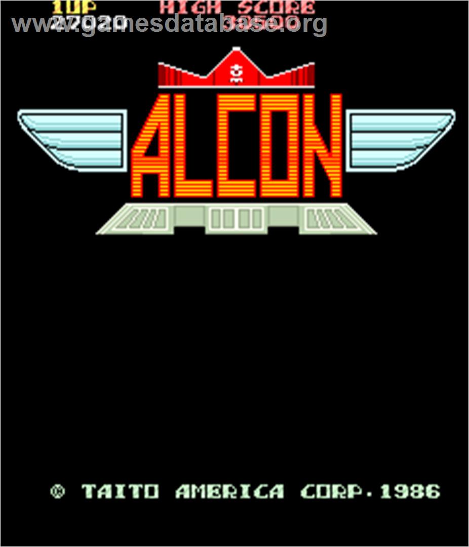 Alcon - Arcade - Artwork - Title Screen