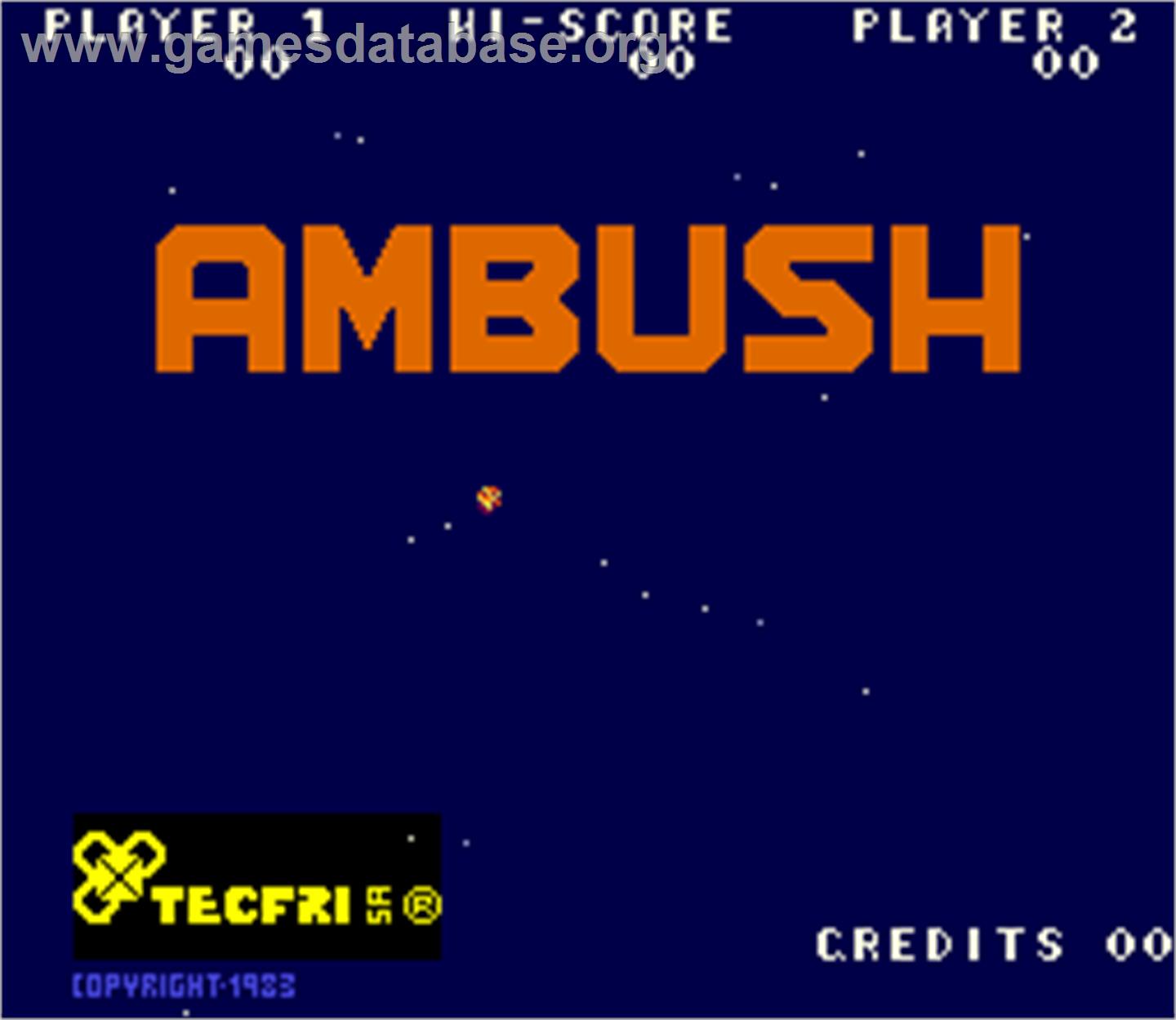 Ambush - Arcade - Artwork - Title Screen