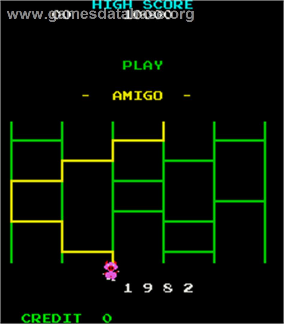 Amigo - Arcade - Artwork - Title Screen