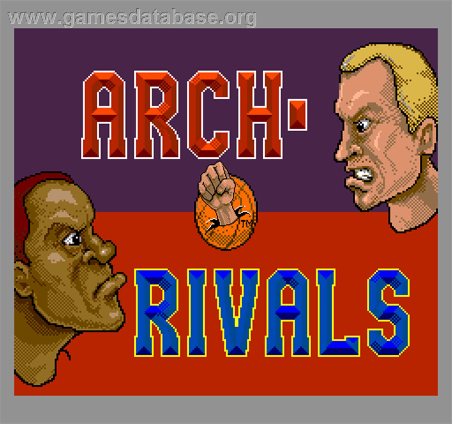 Arch Rivals - Arcade - Artwork - Title Screen