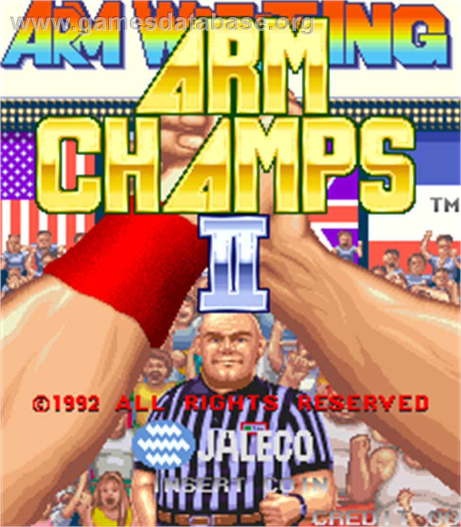 Arm Champs II v1.7 - Arcade - Artwork - Title Screen